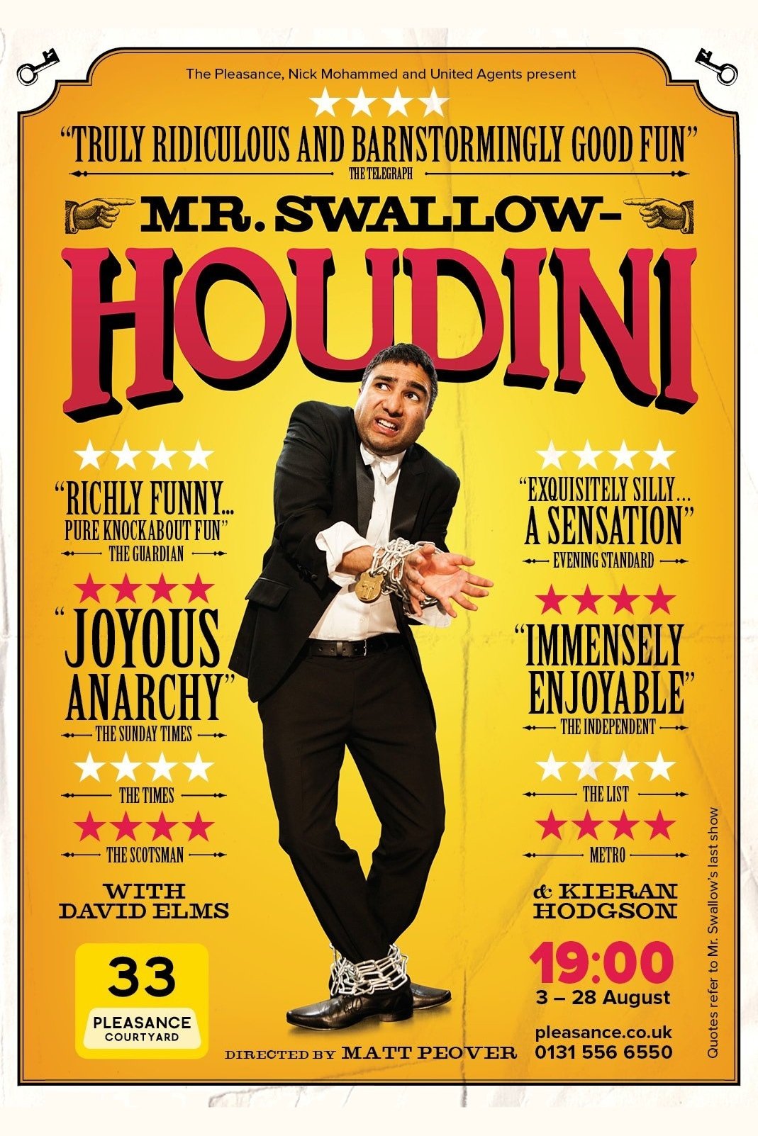 Постер Mr Swallow: Houdini